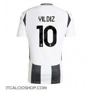 Juventus Kenan Yildiz #10 Prima Maglia 2024-25 Manica Corta